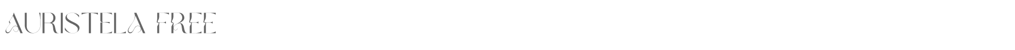 Sample characters Auristela Font